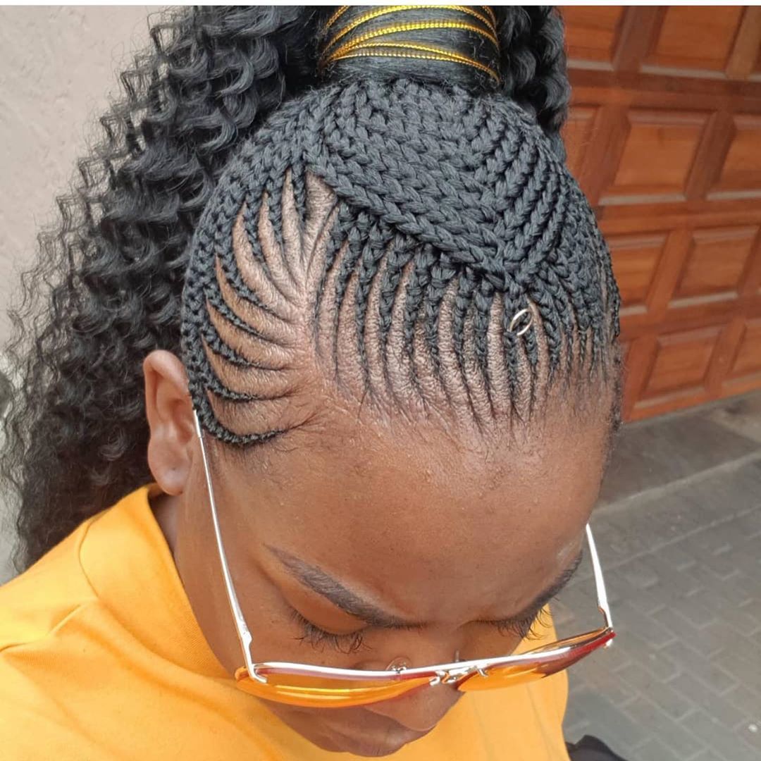 Braided Ponytail Zumba Hair Beauty On Instagram Tribal Beyonce Pondo R450 Make Up R300 Tint Wax R100 Individual Lashes R200 Photography Alchama Official Hairstyles Trends Network Explore Discover