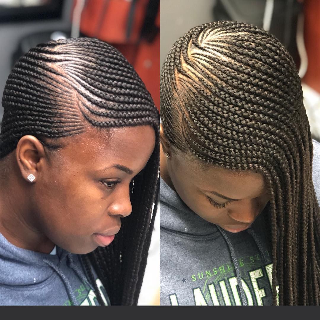 Lemonade Braids : Layla on Instagram: “Small lemonade braids by Layla 🔥 ...